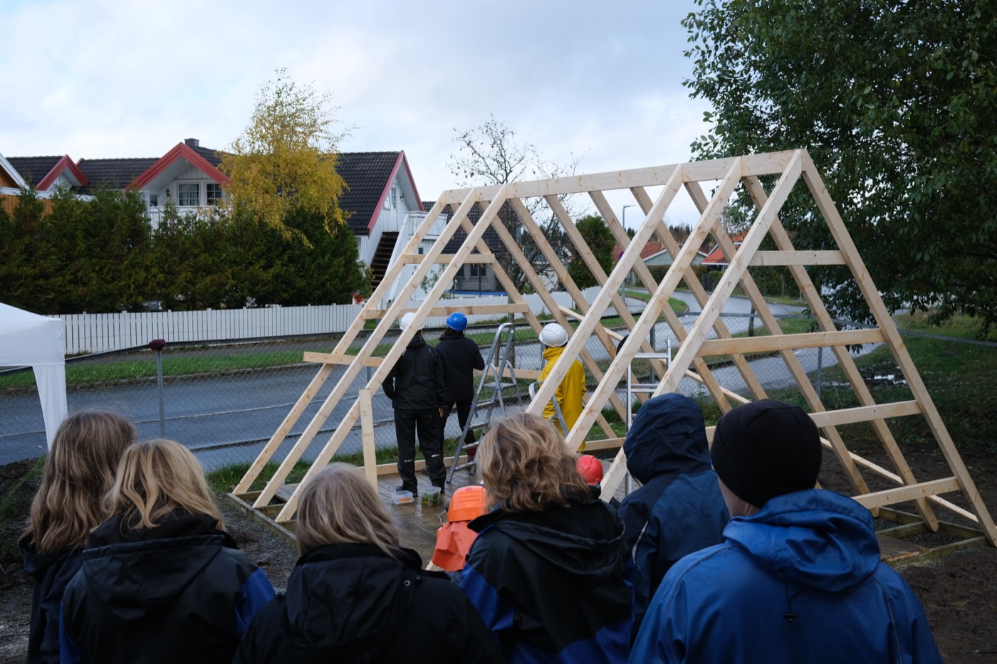 Matspagat: byggeprosess i barnehage